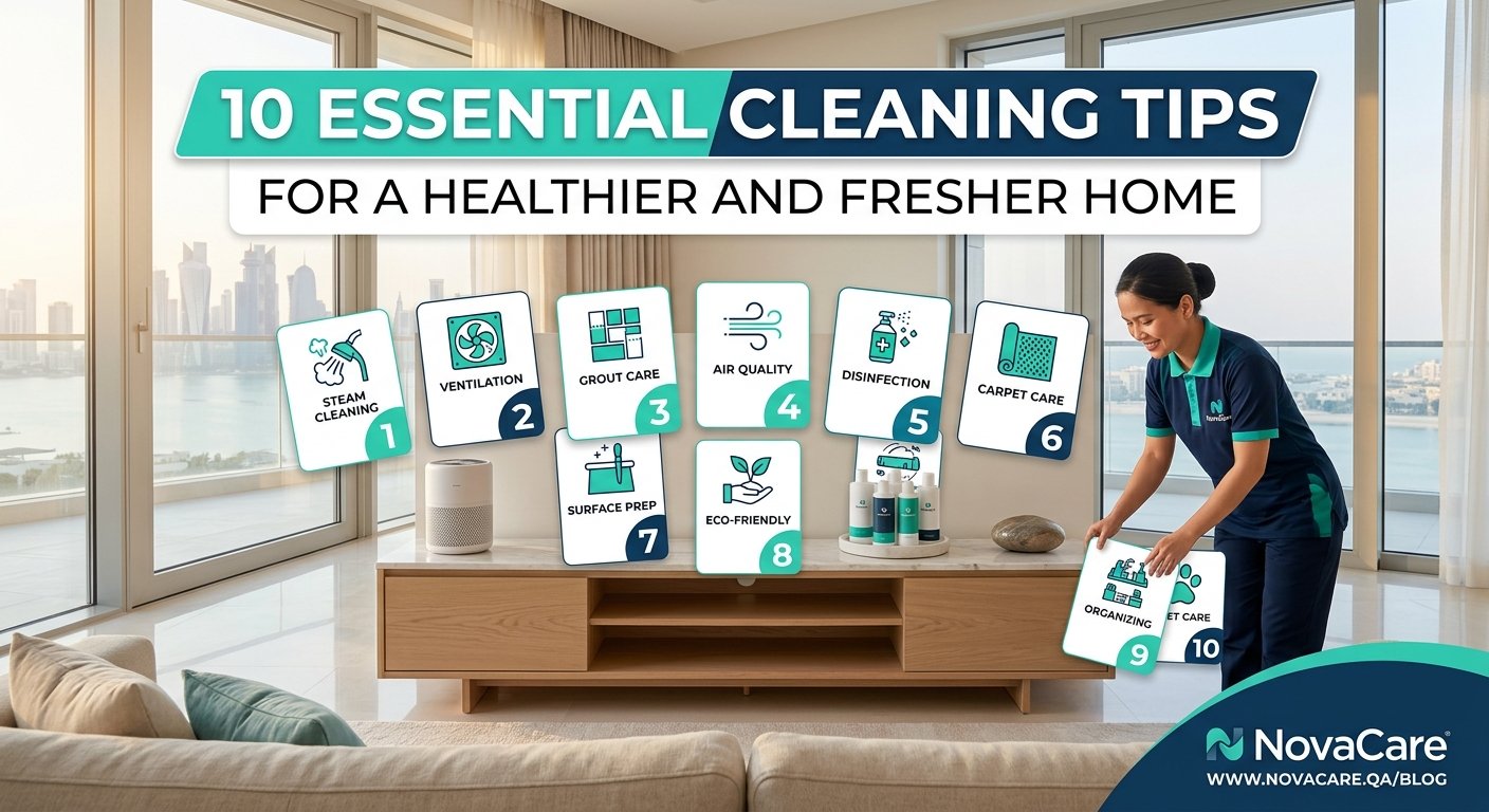 10 Essential Cleaning Tips for a Healthier and Fresher Home